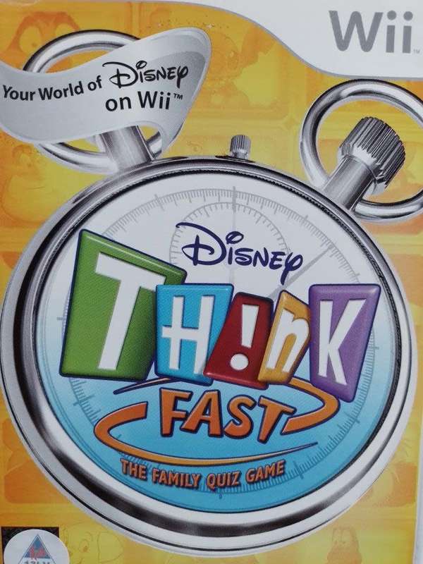 Wii - Disney Think Fast - The Family Quiz Game