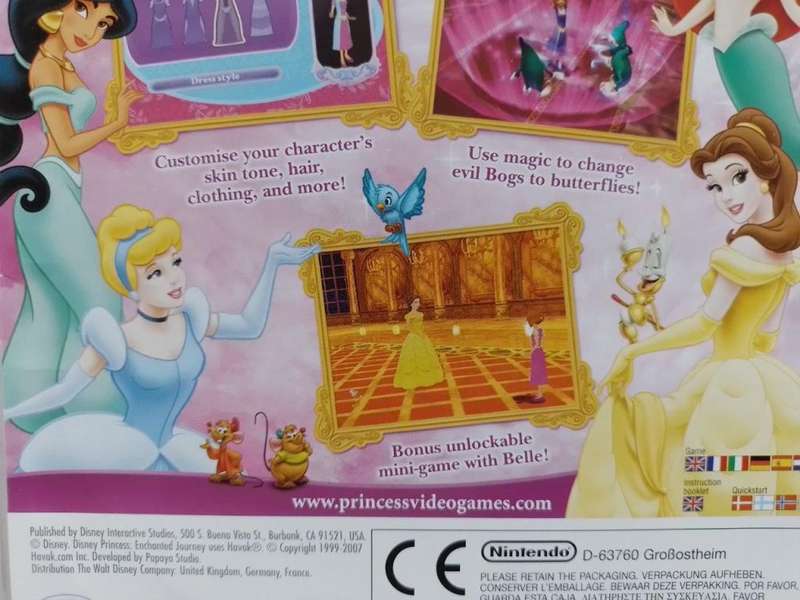 Wii - Disney Princess Enchanted Journey
