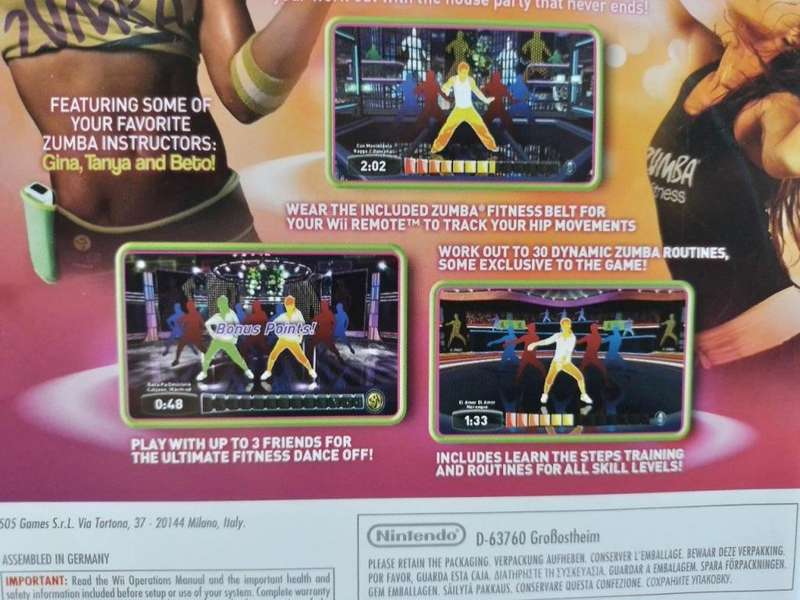 Wii - Zumba Fitness