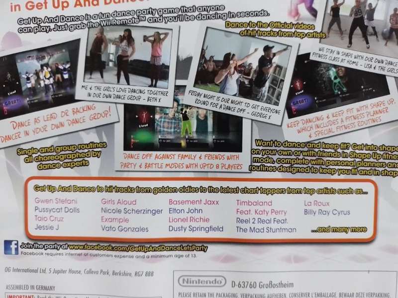 Wii - Get Up And Dance