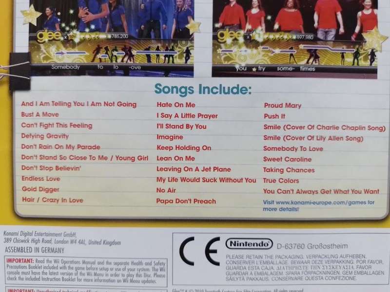 Wii - Karaoke Revolution Glee