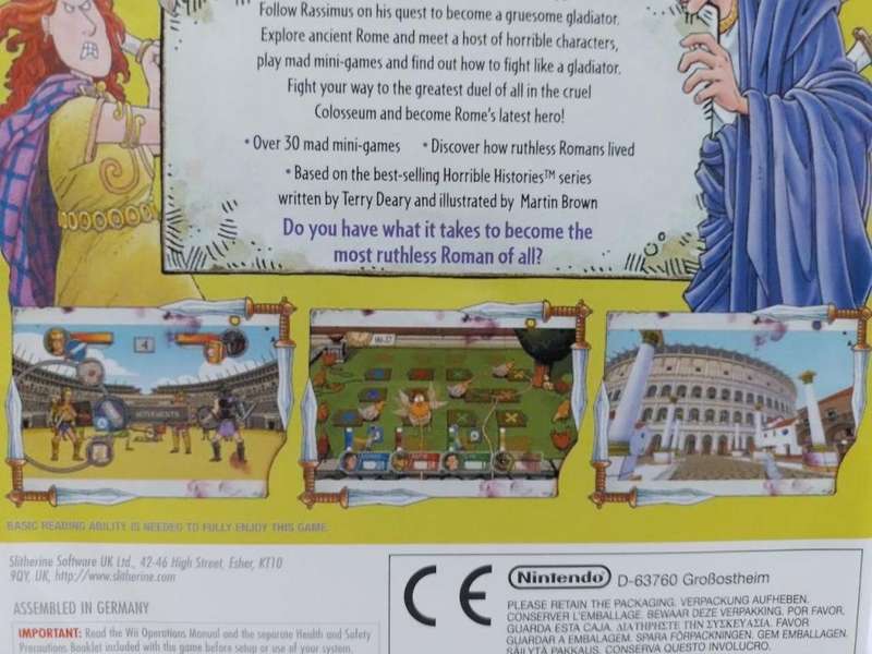Wii - Horrible Histories Ruthless Romans