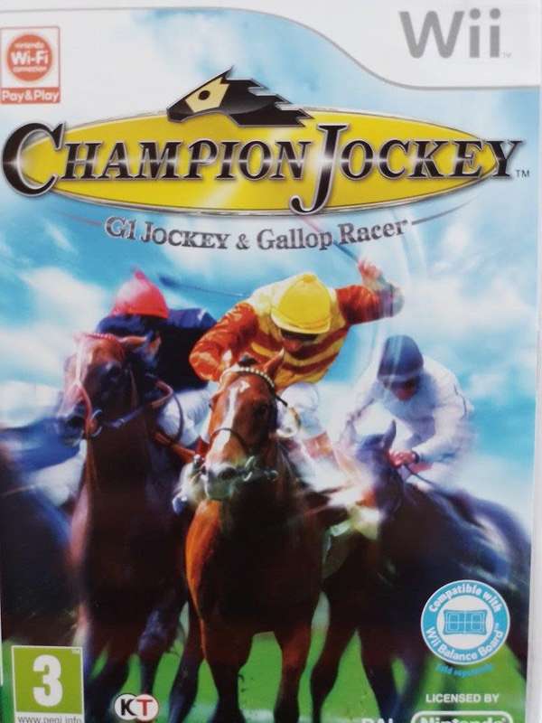 Wii - Champion Jockey G1 Jockey & Gallop Racer (Wii Balance Board Compatible)
