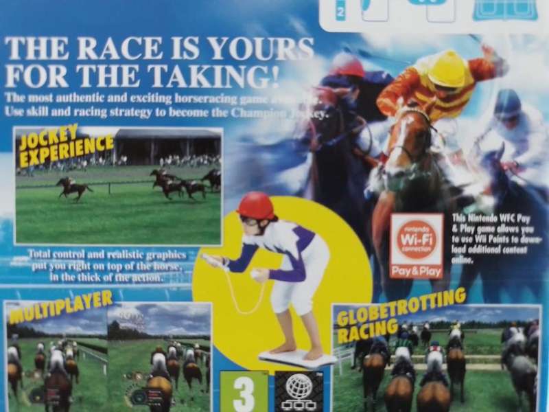 Wii - Champion Jockey G1 Jockey & Gallop Racer (Wii Balance Board Compatible)