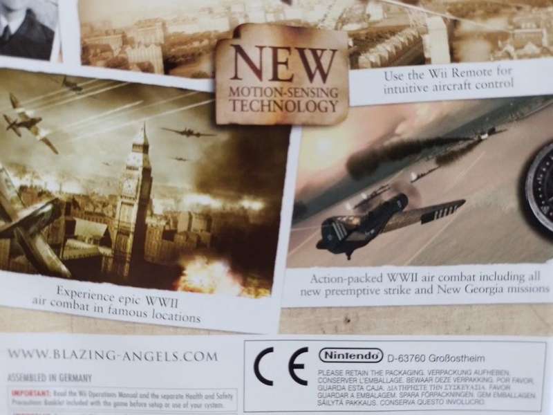Wii - Blazing Angels Squadrons of War