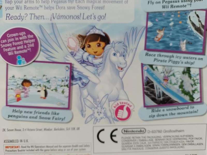 Wii - Dora Saves the Snow Princess
