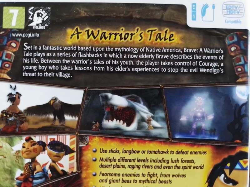 Wii - Brave A Warrior`s Tale