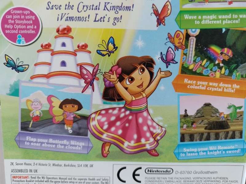 Wii - Dora Saves The Crystal Kingdom