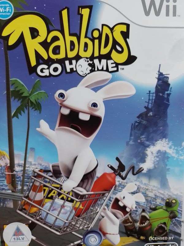 Wii - Rabbids Go Home