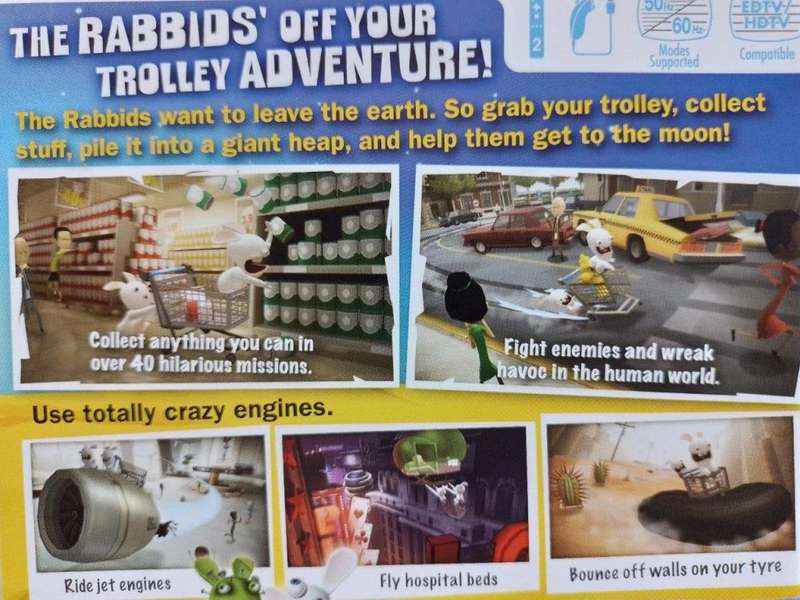 Wii - Rabbids Go Home