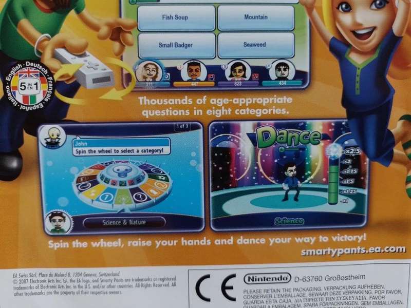 Wii - Smarty Pants