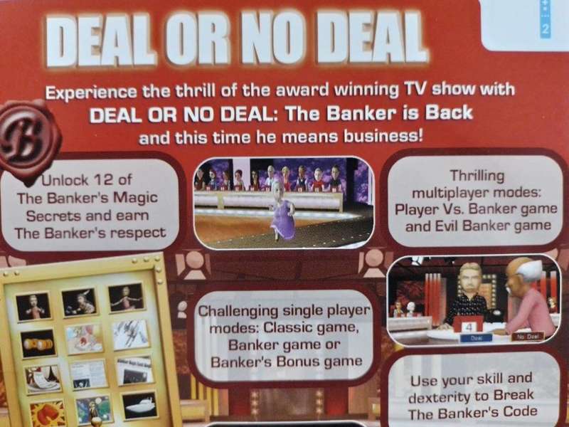 Wii - Deal Or No Deal The Banker is Back