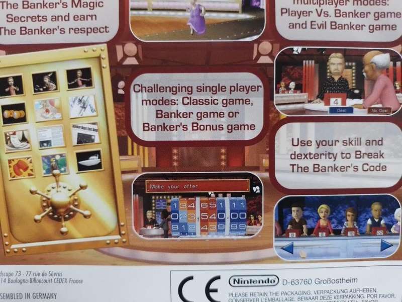 Wii - Deal Or No Deal The Banker is Back