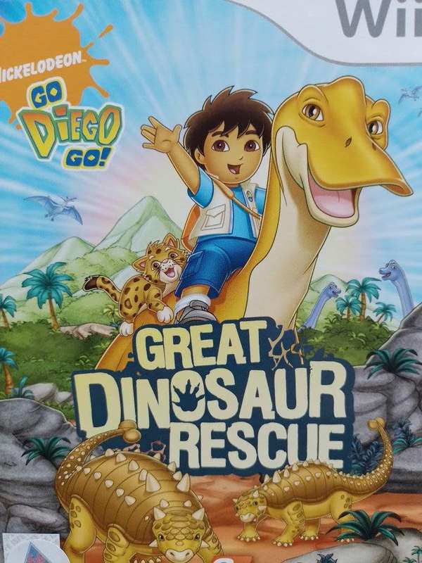 Wii - Go Diego Go Great Dinosaur Rescue