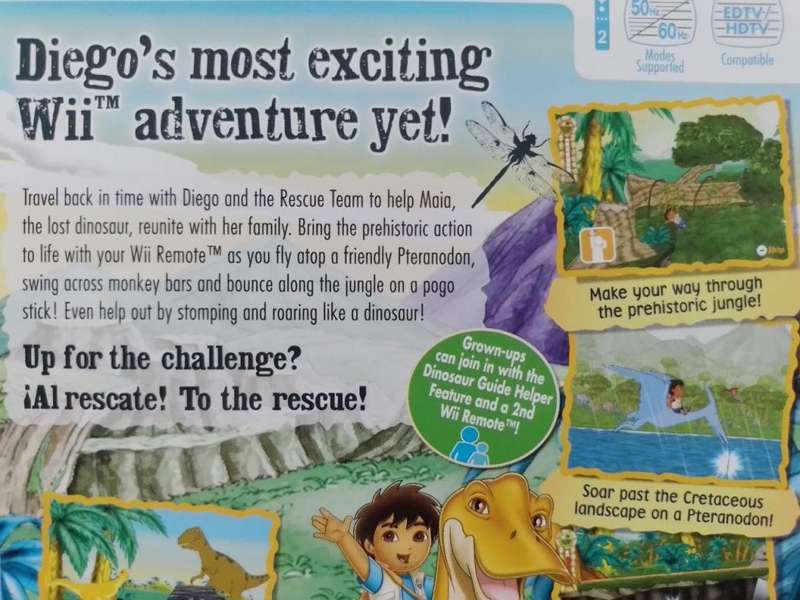 Wii - Go Diego Go Great Dinosaur Rescue