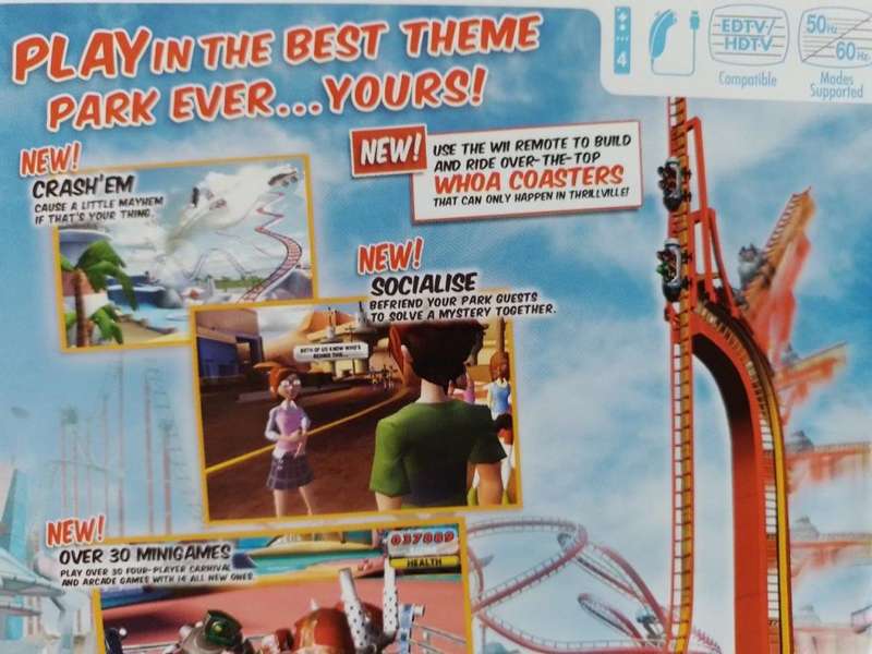 Wii - Thrillville Off The Rails