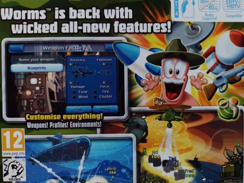 Wii - Worms Battle Islands