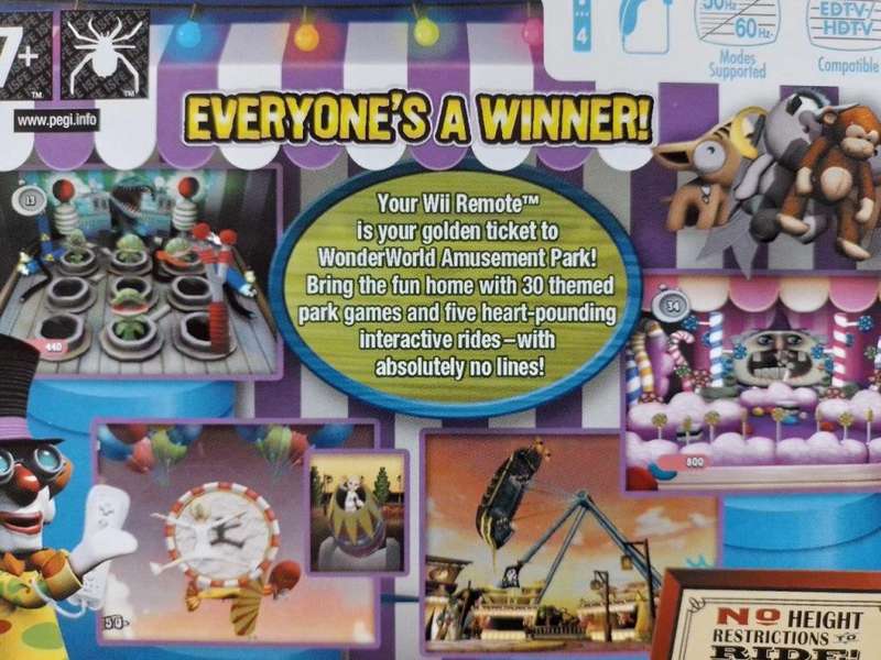 Wii - Wonder World Amusement Park