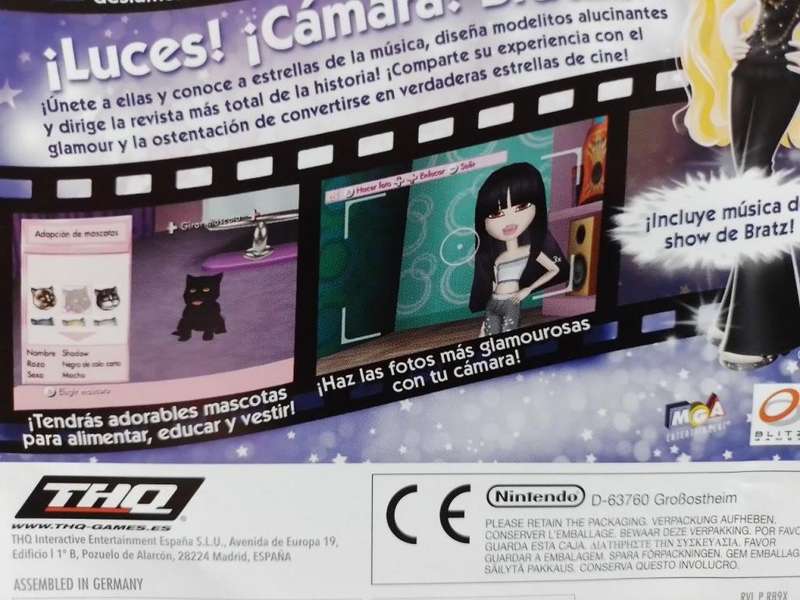 Wii - Bratz The Movie (Itallian Spanish Version)