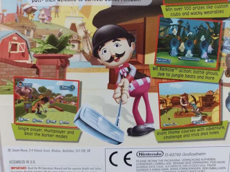 Wii - Carnival Games Mini Golf