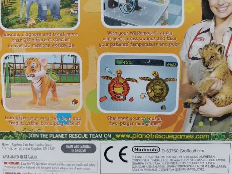 Wii - Planet Rescue Wildlife Vet