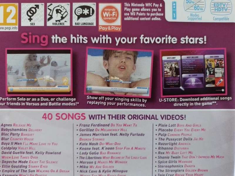 Wii - U-Sing 2