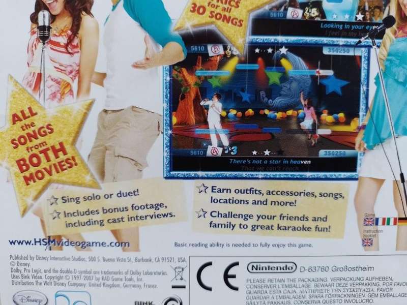 Wii - High School Musical Sing It!
