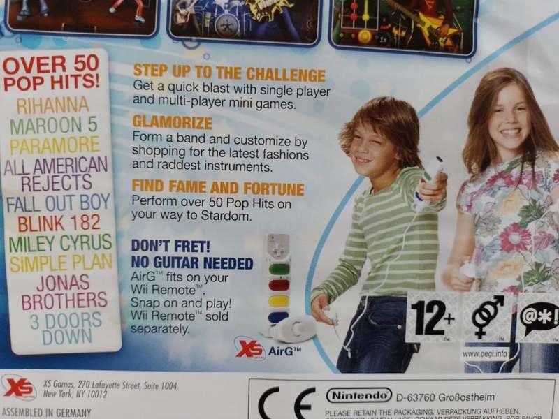Wii - Pop Star Guitar
