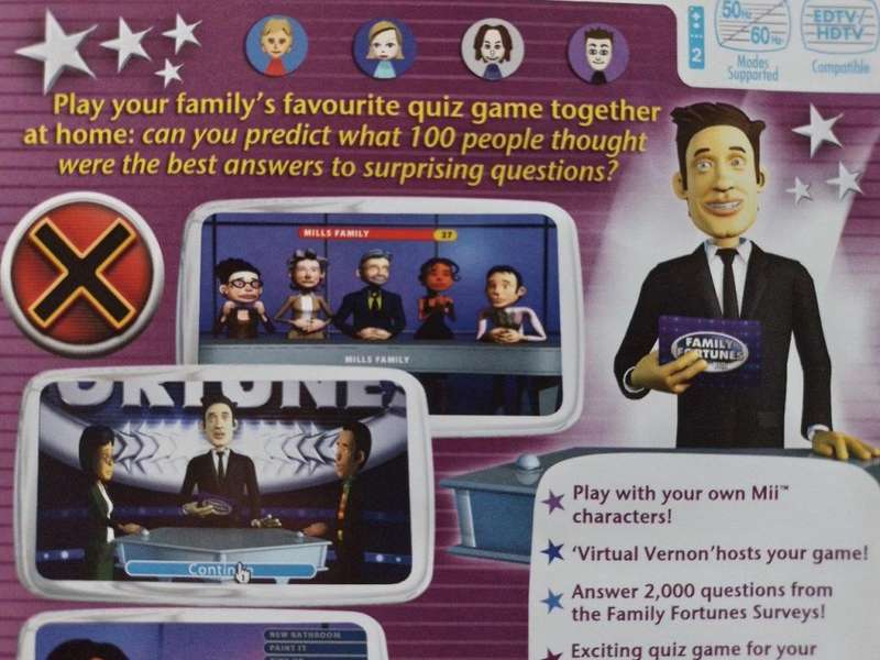 Wii - Family Fortunes