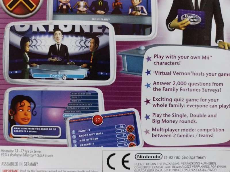 Wii - Family Fortunes