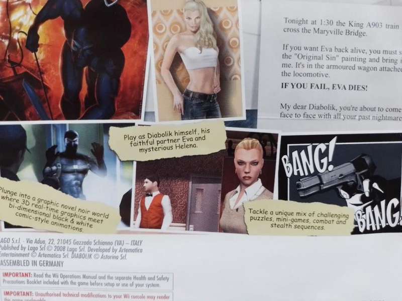 Wii - Diabolik The Original Sin