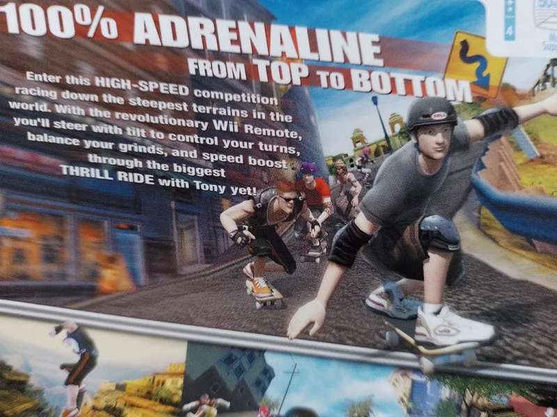 Wii - Tony Hawk`s Downhill Jam