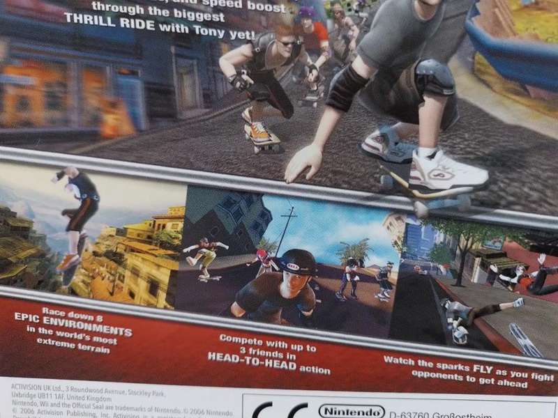 Wii - Tony Hawk`s Downhill Jam