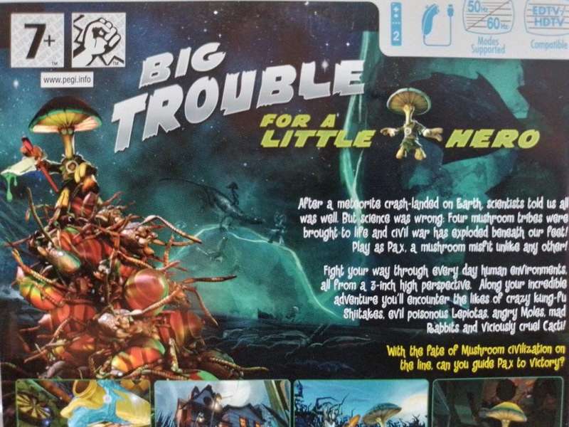 Wii - Mushroom Men The Spore Wars