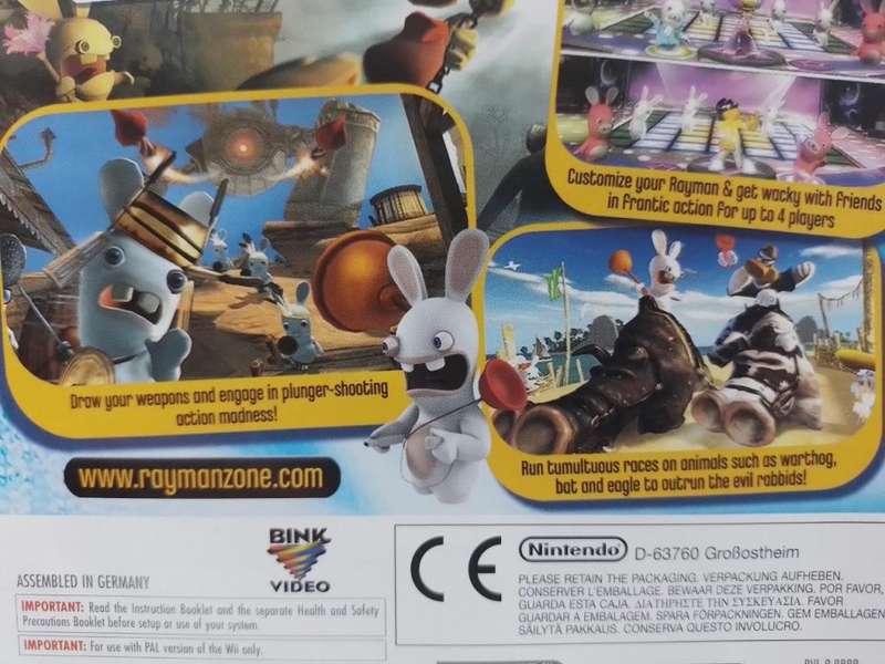 Wii - Rayman Raving Rabbids
