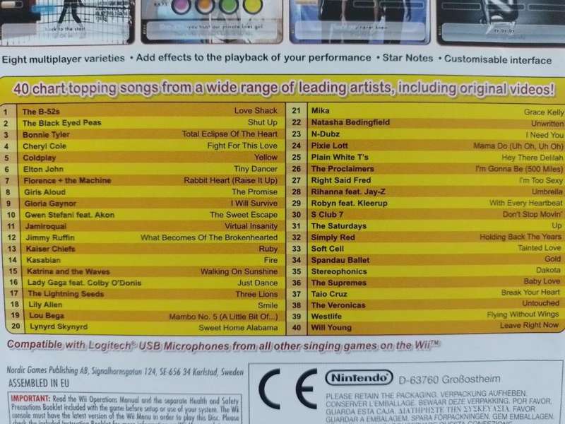 Wii - We Sing Encore