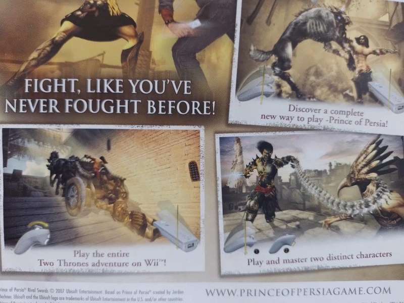 Wii - Prince of Persia Rival Swords