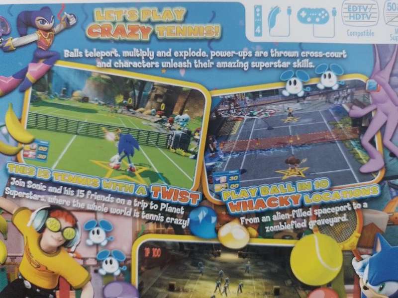 Wii - Sega Superstars Tennis