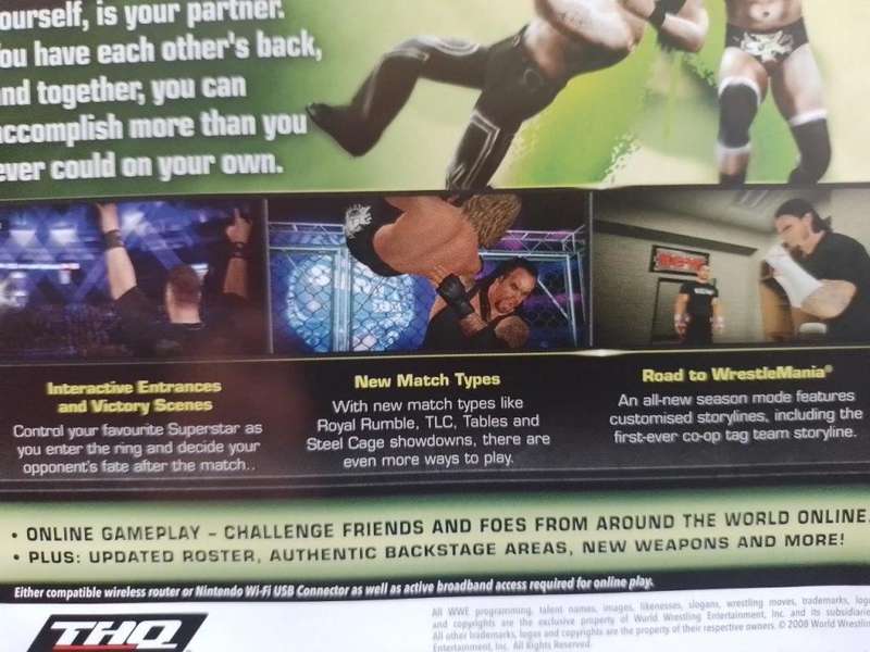 Wii - WWE Smack Down vd Raw 2009 feat ECW