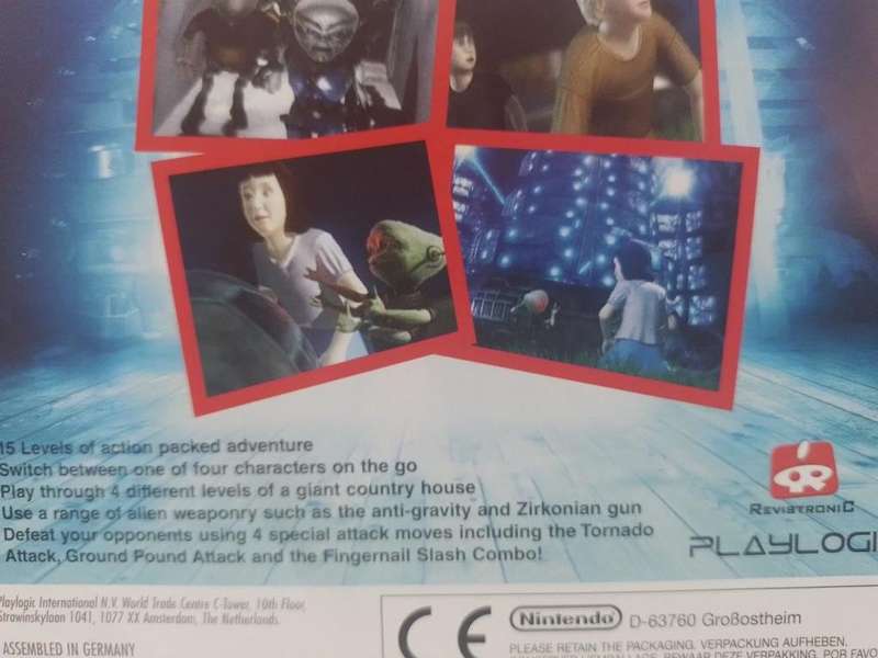Wii - Aliens In the Attic