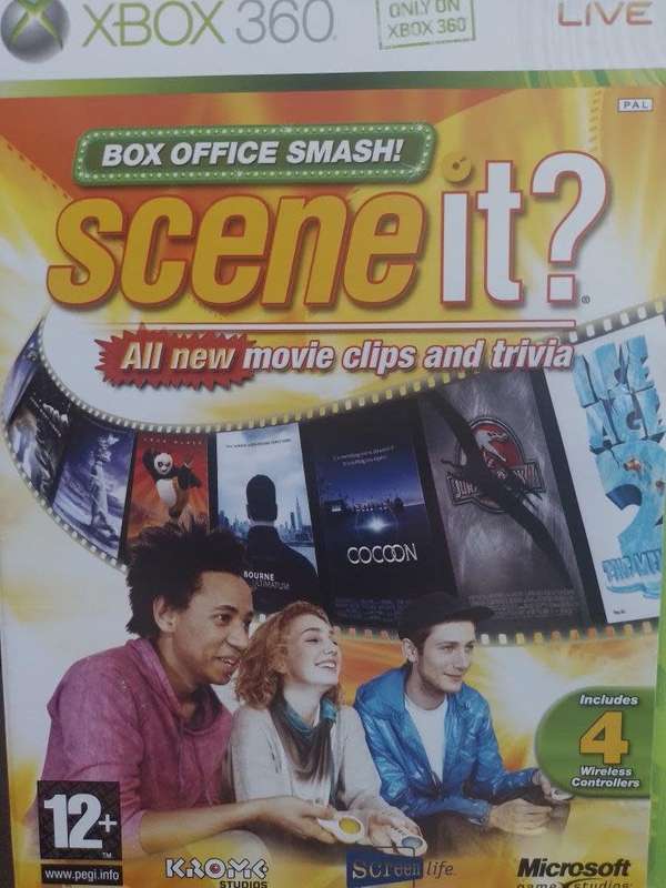 Xbox 360 - Scene It? Box office smash  All new movie clips and trivia