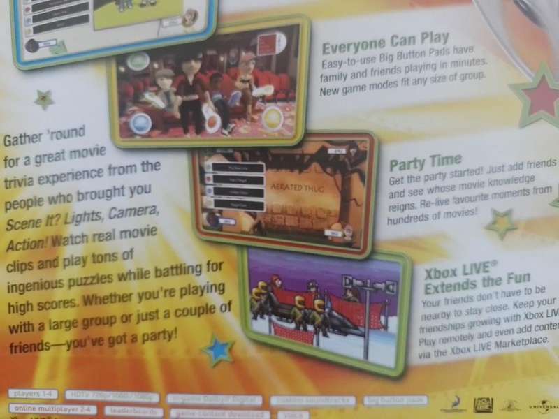 Xbox 360 - Scene It? Box office smash  All new movie clips and trivia