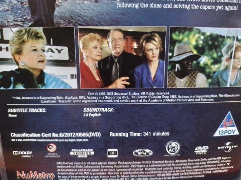 DVD - Murder She Wrote 4 Movie Collection
