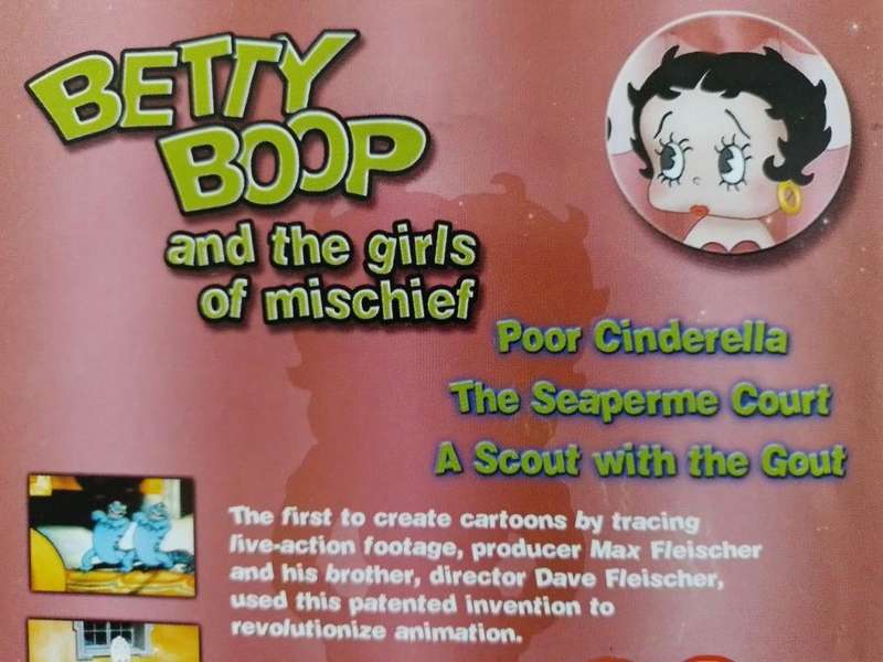 DVD - Betty Boop and the girls of mischief