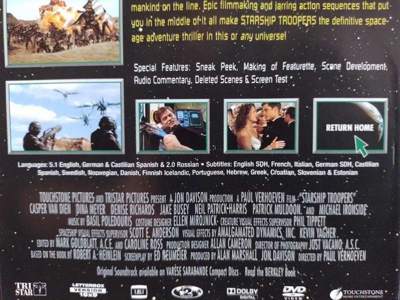DVD - Starship Troopers