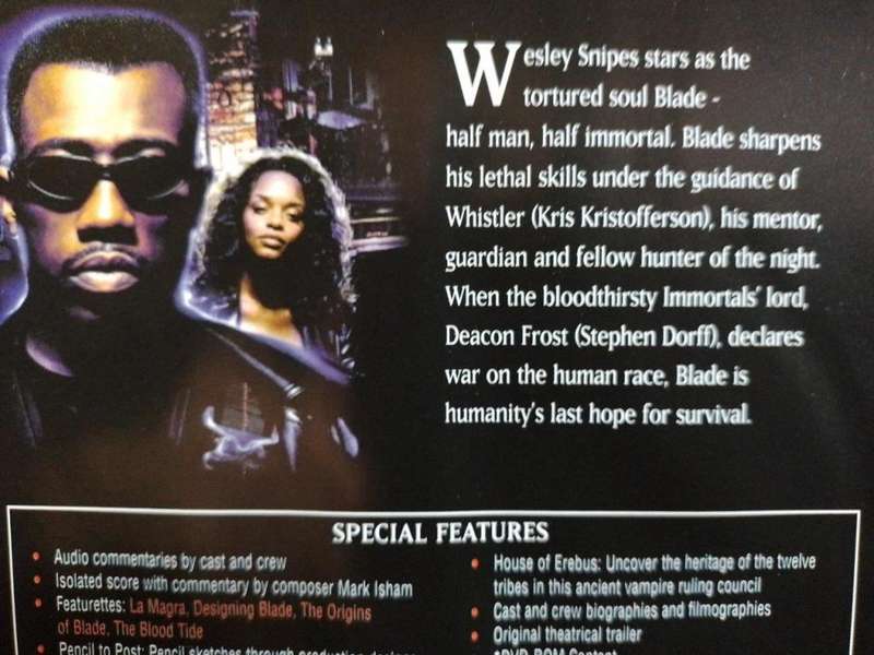 DVD - Blade - Wesley Snipes