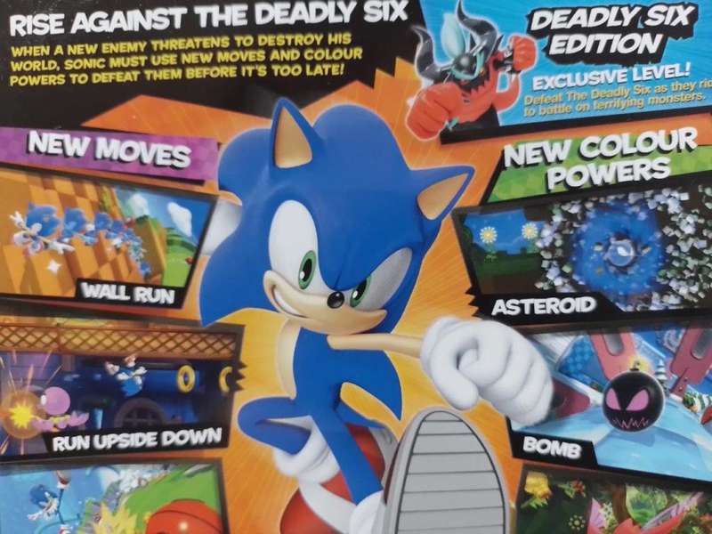 WiiU - Sonic Lost World Deadly Six Edition