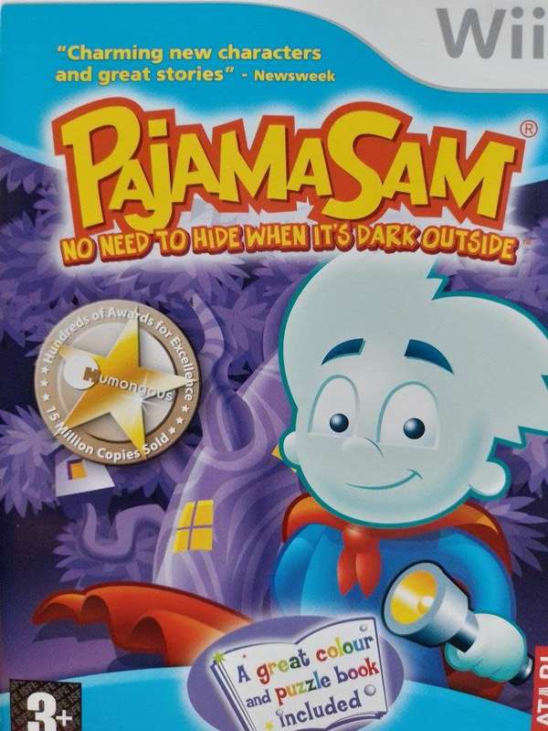 Wii - Pajama Sam No Need To Hide When It`s Dark Outside
