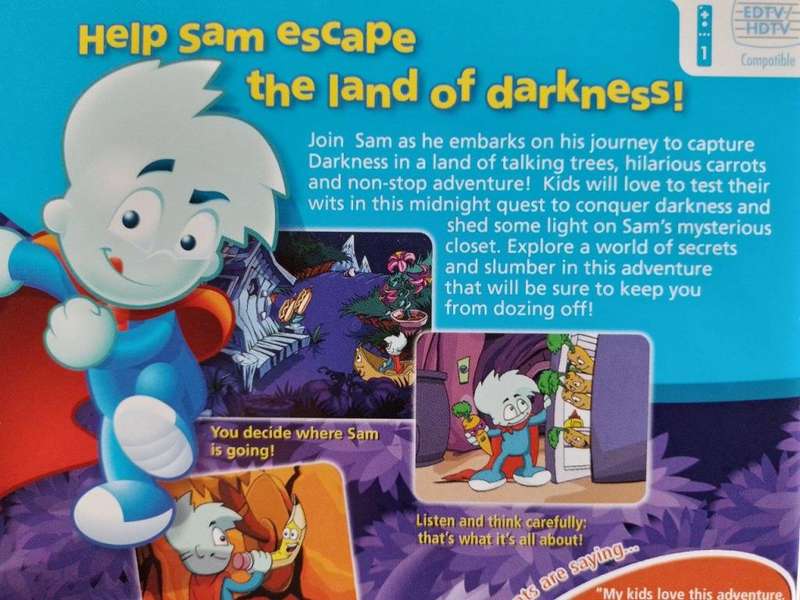 Wii - Pajama Sam No Need To Hide When It`s Dark Outside