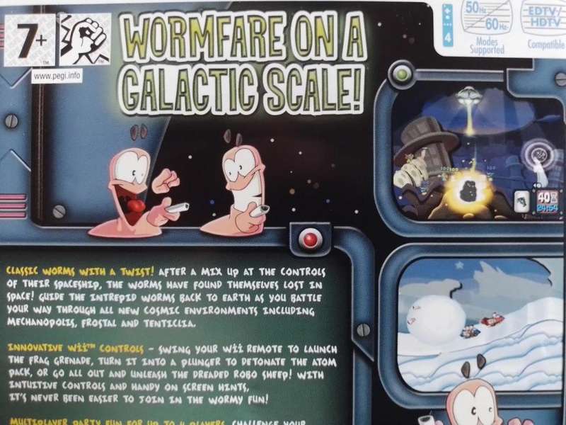 Wii - Worms A Space Oddity